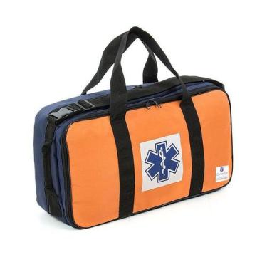 Imagem de Bolsa para Resgate Azul e Laranja P - Centercor Hospitalar