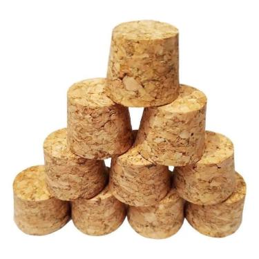 Imagem de 2X Rolha Cortiça 19X15X12 50 Unidades Cônica