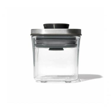 Imagem de Pote Hermético Quadrado Steel Pop 0,2 Litros Oxo