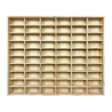 Imagem de Yunhgft Vitrine de Madeira para Veículos em Miniatura, Comporta 60 Carros em Miniatura, Prateleira para Armazenamento E Coleção de Itens Colecionáveis