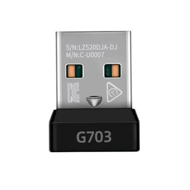 Imagem de JUYUXIVM G703 Adaptador receptor de mouse Dongle USB compatível com mouse gamer sem fio Logitech G703