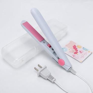 Imagem de Modelador de cabelo duplo 2 em 1 - chapinha | Ultraleve e aquecimento rápido dos anos 60 | Estilo ondas para elegante rápido, presente adequado para viagens para todos