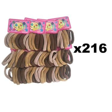 Imagem de Kit 216 Elásticos Preto Xuxinha Para Cabelo Infantil - Lynx Produções