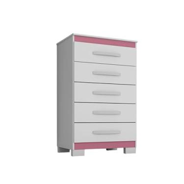 Imagem de Cômoda Santos Com 5 Gavetas 90x56 EdeCasaMoveis