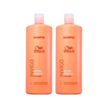 Imagem de Kit Wella Professionals Invigo Nutri Enrich Shampoo 1000ml - 2 Unidades-Unissex