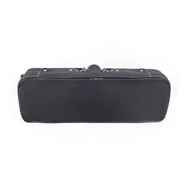 Imagem de Estojo Para Violino Retangular Em Tecido Oxford Preto Com Bolsa De Armazenamento Extra Higrômetro Para Violino Tamanho 4/4 Tamanho Completo Estojo de Violino