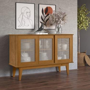 Imagem de Aparador Buffet Detroit 3 Portas Nature - Tebarrot