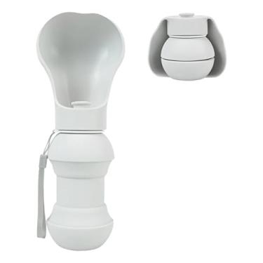 Imagem de Bebedouro Portátil para Pets 550ml – Garrafa com Copo Integrado, Anti-Vazamento, Ideal para Passeios e Viagens