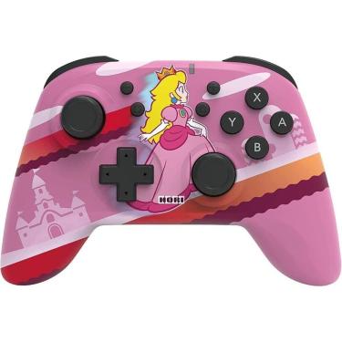 Imagem de Controle Sem Fio Hori Pad Pro Princess Peach Nintendo Switch