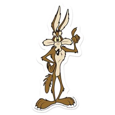 Imagem de Paper House Productions Adesivo de vinil Looney Tunes Wile E. Coyote corte de matriz 9,6 cm