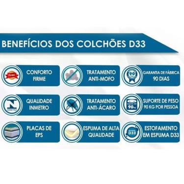 Imagem de Cama Baú Casal Suede + Colchão Casal Ortobom Iso Dupla Face 60x138x188 preto