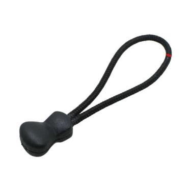 Imagem de 10 unidades/pacote zíper puxa cabo termina cinta lariat preto para ace