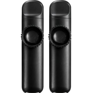Imagem de Kazoo, Kazoos com 5 membranas extras para guitarra, ukulele, violino, piano, teclado, instrumentos musicais fáceis de aprender para iniciantes/amantes de música (pacote com 2)