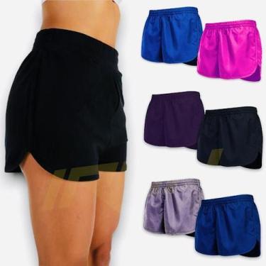 Imagem de SHORT FEMININO TACTEL Fitness Corrida Academia Bermuda Praia 51 - IRON