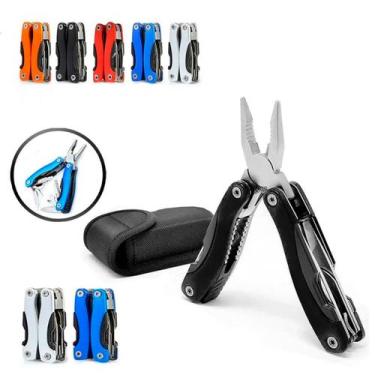 Imagem de Alicate Canivete Multiuso Multifuncional Suiço Inox Militar - Armarinh