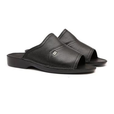 Imagem de Sandalia Samello Satie Couro Masculina-Masculino