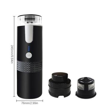 Imagem de YOUTHINK Máquina de café Expresso Elétrica Portátil, Mini Máquina de café de Dose única de 170ml (6oz) Com Bateria Recarregável para Escritório de Viagens Em Acampamento, Compatível Com