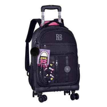 Imagem de Mochila de Rodas Escolar  360º Rebecca Bonbon Meninas