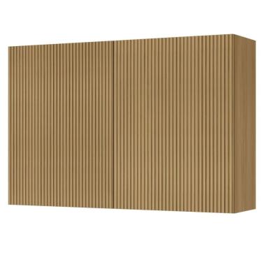 Imagem de Armário Aéreo De Cozinha 1,20m 2 Portas 100% Mdf Cléo Raissa Madeirado Nesher Madeirado