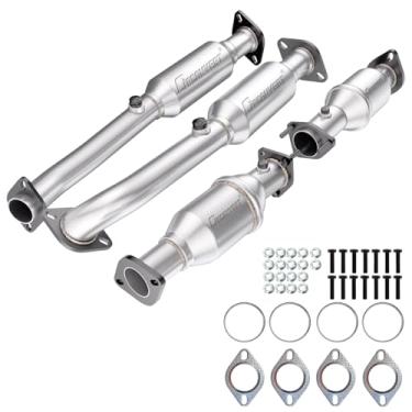 Imagem de CIRconvert Conversor catalítico compatível com Nissan Frontier 05-18, Nissan Pathfinder 05-12, 12-17 Nissan NV2500/NV3500 4.0L conversor catalítico (compatível com EPA)