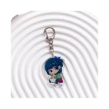 Imagem de Chaveiro De Acrílico De Personagens De Anime Fofos, Pingente De Mochil