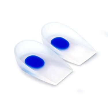 Imagem de Calcanheira para Esporão com Ponto Azul Tamanho M 1 Par