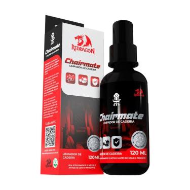Imagem de Solução Nano Redragon Chairmate para Limpeza de Cadeira Gamer - 120ml - Alto Poder de Limpeza