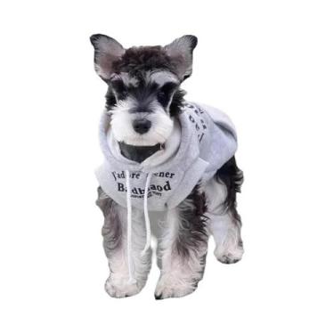 Imagem de Suéter De Inverno Com Capuz Para Cães Pequenos E Médios Bulldog Francê