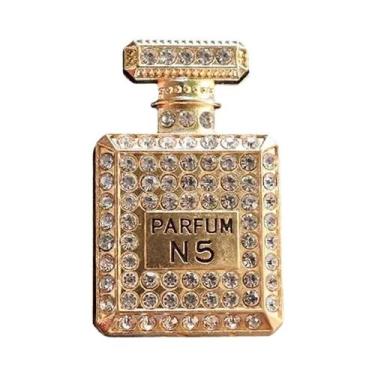 Imagem de Frasco De Perfume Em Forma De Diamante Aromatizador De Ar Para Carro A