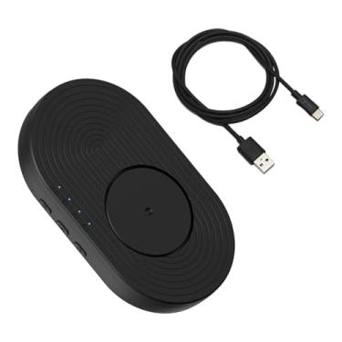 Imagem de ZGUZMCMK Simulador de Movimento de Rato - Fácil de Usar - Mantém o Computador Ativo para Trabalho Remoto em Casa ou no Escritório, Preto