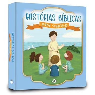 Imagem de Livro - Histórias bíblicas para crianças - (Capa menino almofadada)