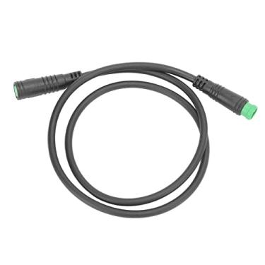 Imagem de Cosiki Cabo de Extensão de 5 Pinos para Bicicleta Elétrica Acessório de Substituição de Display de Bicicleta à Prova D'água para, Plástico ABS Portátil + Material de Borracha para Oficina (Homem