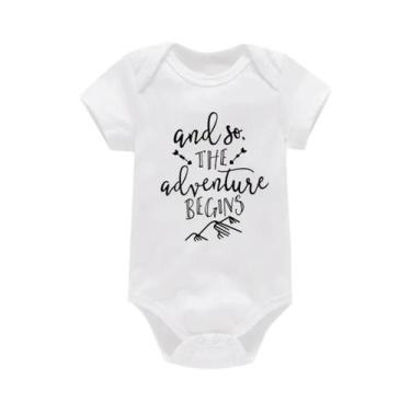 Imagem de Macacão De Algodão Para Bebês Meninos E Meninas Com Estampa Engraçada 