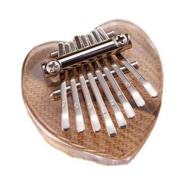 Imagem de Mini Kalimba De 8 Teclas, Piano Portátil Para Adultos E Crianças, Pres