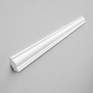 Imagem de Moldura Roda Teto em EPS Anti Chamas Com Acabamento Acetinado Premium 