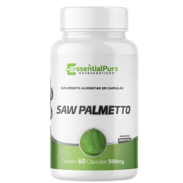 Imagem de Saw Palmetto 60 Cápsulas 500mg Natural Original - Essential Pure - Ess
