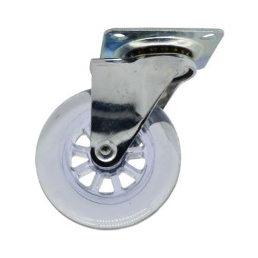 Imagem de Rodizio Giratorio 75mm Silicone Ref T3002 HAGRA