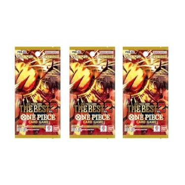 Imagem de One Piece Card Game The Best Vol.2 PRB-02 Booster Pack (Japanese) - 3 Packs - 30 Cards