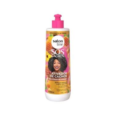 Imagem de Ativador Salon Line SOS Cachos Mel e Óleo De Argan 500ml