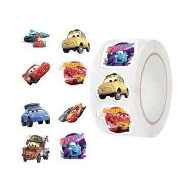 Imagem de Adesivos Disney Cars 500 Peças Para Scrapbooks, Diários, Laptops, Para