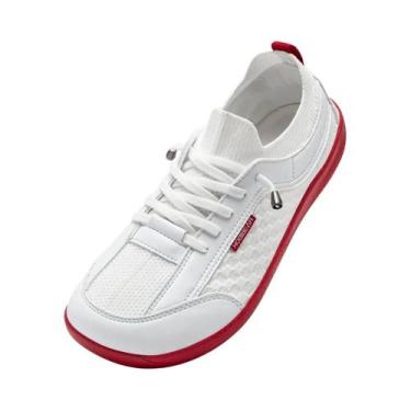 Imagem de Tênis Minimalistas Unissex Para Caminhada, Sem Cadarço, Com Biqueira L