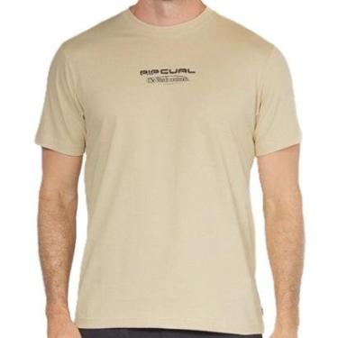Imagem de CAMISETA RIP CURL SEARCH CONTINUES KHAKI SAND MASCULINA-Masculino