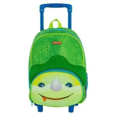Imagem de Mochila de Rodinhas Média Sestini Kids X Dino 3 Colorido-Masculino