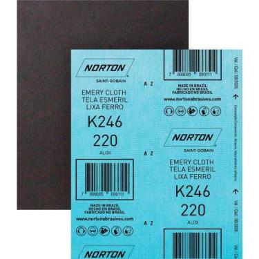Imagem de Lixa Ferro K-246 Grão 220 Norton
