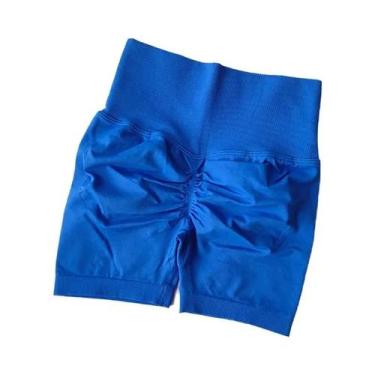 Imagem de Shorts De Yoga De Cintura Alta Respiráveis Para Mulheres, Ideais Para 