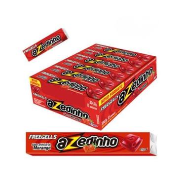 Imagem de Bala drops freegells com 12 unidades, AZEDINHO MORANGO