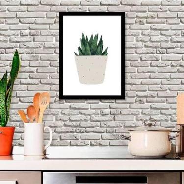 Imagem de Quadro Decorativo Mini Espada De São Jorge 34x23cm - Quadros On-Line