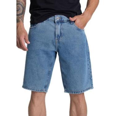 Imagem de Bermuda Jeans Sawary - 282440 - Azul 44, Azul, 44