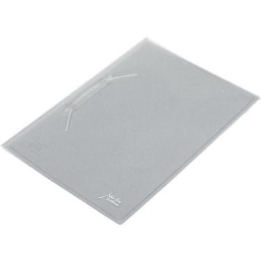 Imagem de Pasta Grampo Trilho Oficio Cristal Soft 10un Polibras