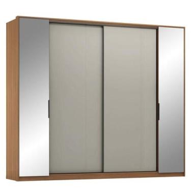 Imagem de Guarda Roupa Casal Laredo D44010K Amêndola Touch Nude Prime Flex - Dem